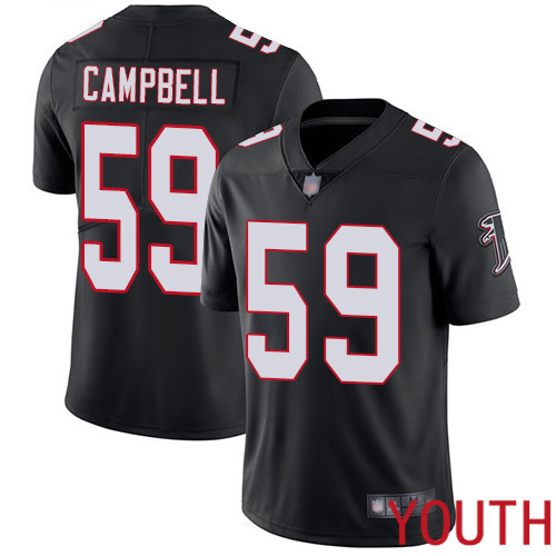 Atlanta Falcons Limited Black Youth De Vondre Campbell Alternate Jersey NFL Football 59 Vapor Untouchable